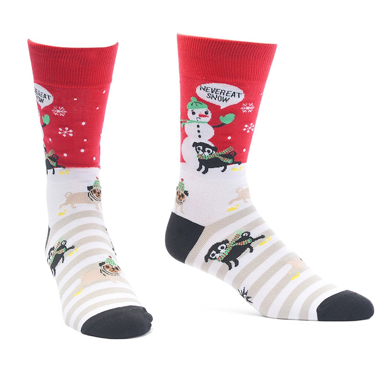 Sock it to Me Don't Eat Snow Mens Crew Socks