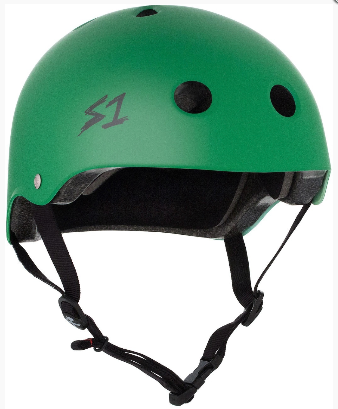 S1 Lifer Helmet Kelly Green Matte