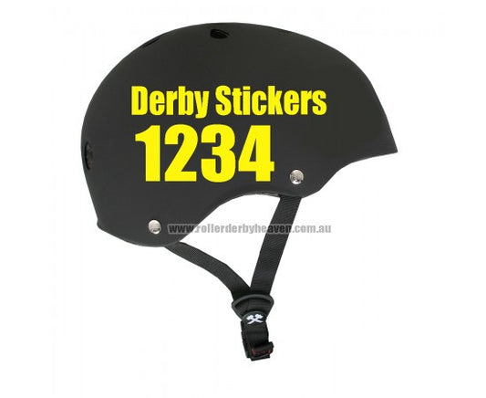 Helmet Sticker - Side Single Colour