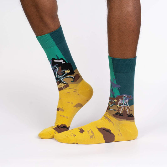 Sock it to Me Skeleton Crew Mens Crew Socks