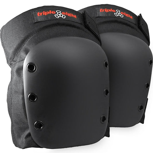 Triple 8 Street Knee Pads Black Caps