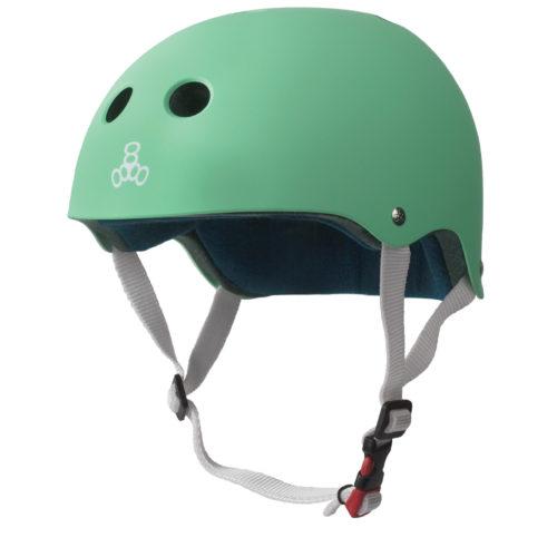 Triple 8 THE Certified Helmet SS Mint Green Rubber