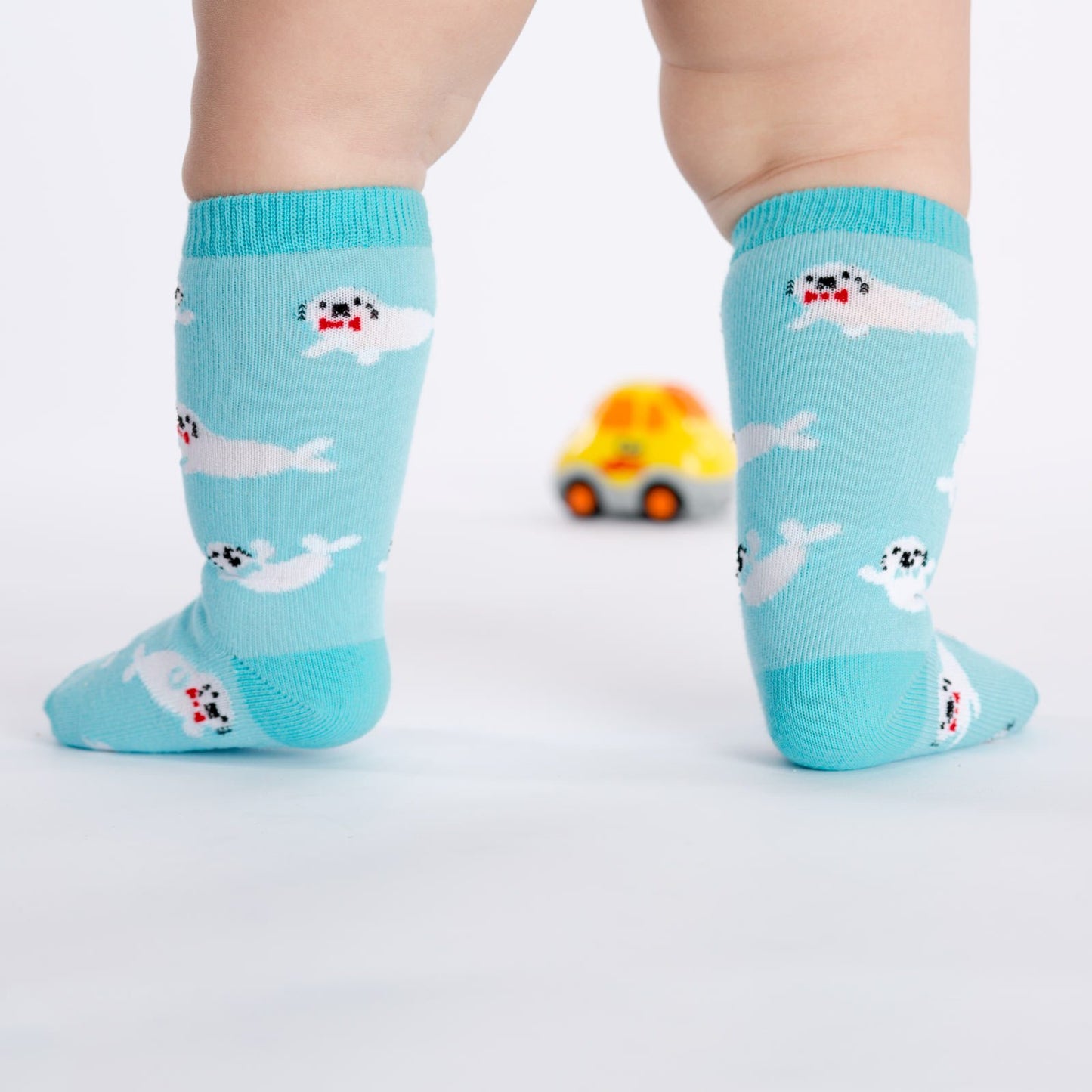 Sock it to Me Baby Seals Toddler Knee High Socks