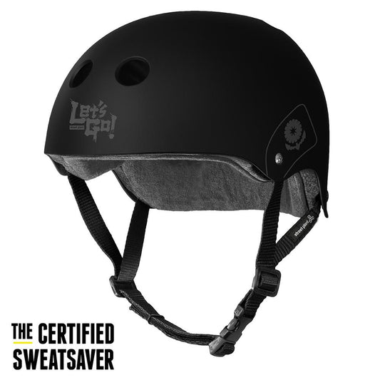 Triple 8 THE Certified Helmet SS Street Plant Black Rubber