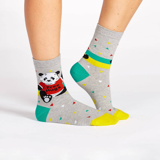 Sock it to Me Bear Hug Womens Crew Socks