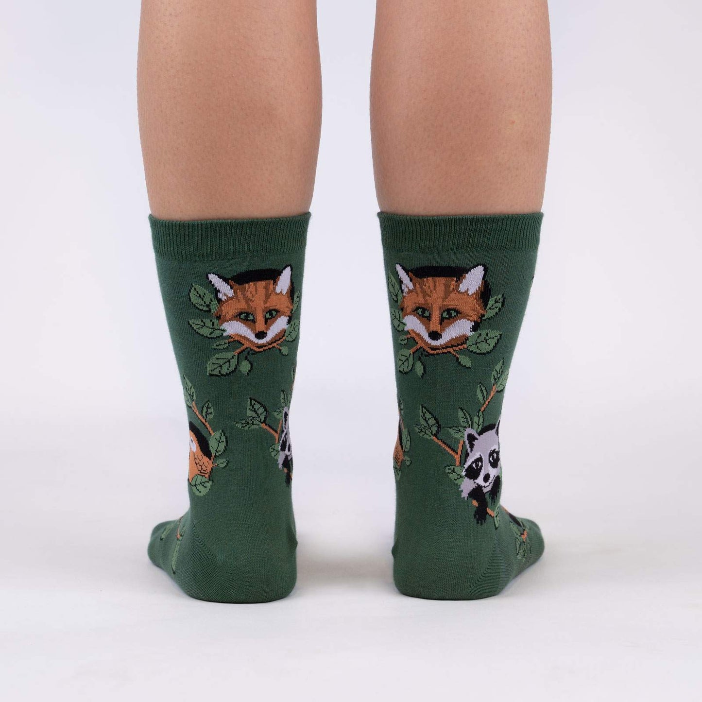 Sock it to Me Woodland Watchers Womens Crew Socks