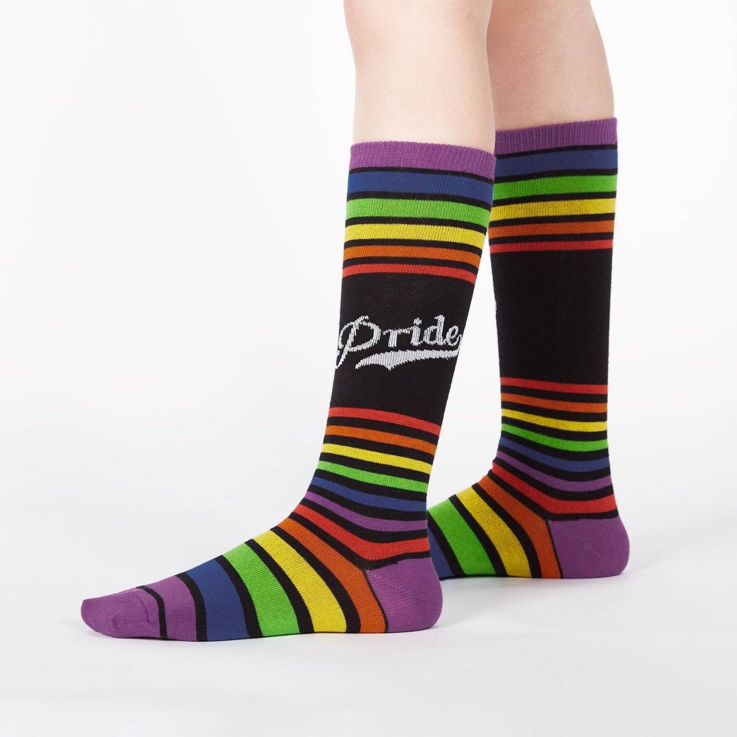 Sock it to me Team Pride Youth (aged3-6) Knee High Socks