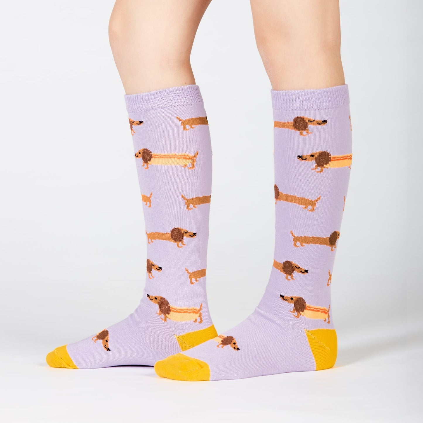 Sock it to Me Hot Dogs Youth Knee High Socks