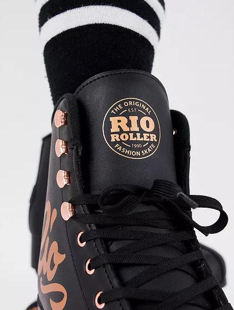 Rio Roller Rose Black Skates - ON SALE