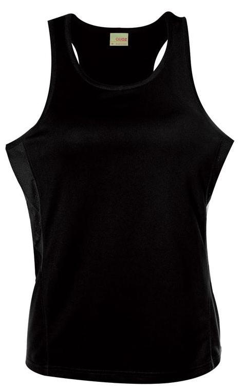 Scrimmage Singlet Womens Black