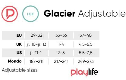 Playlife Glacier Adjustable Junior Ice Skate