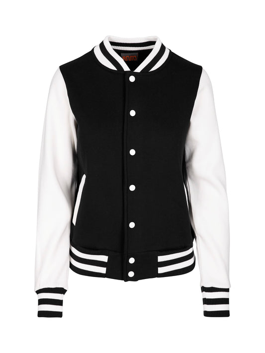 Varsity Jacket - Black/White