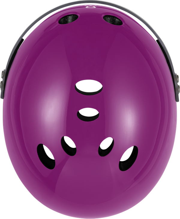 Triple 8 THE VISOR Certified Helmet SS Purple Gloss