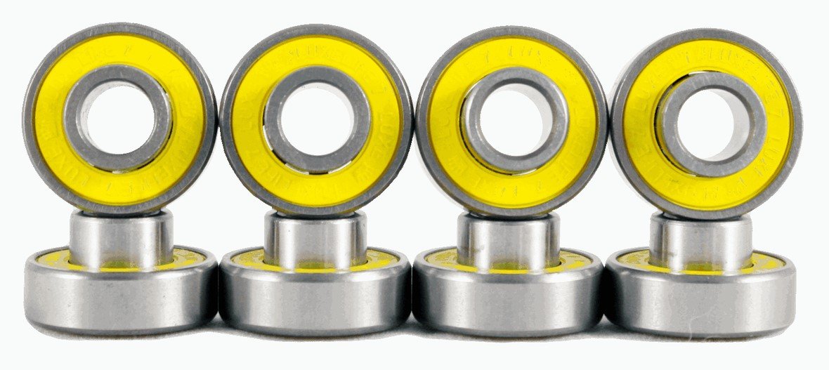 Luxe Built in Spacer Bearing Abec 7 - 8 Pack