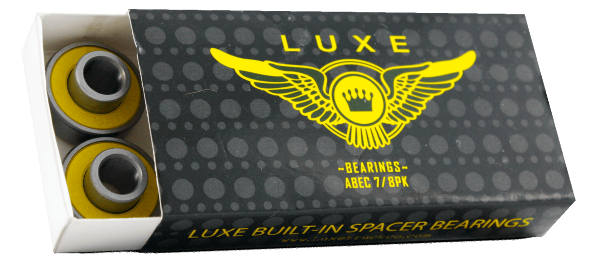 Luxe Built in Spacer Bearing Abec 7 - 8 Pack