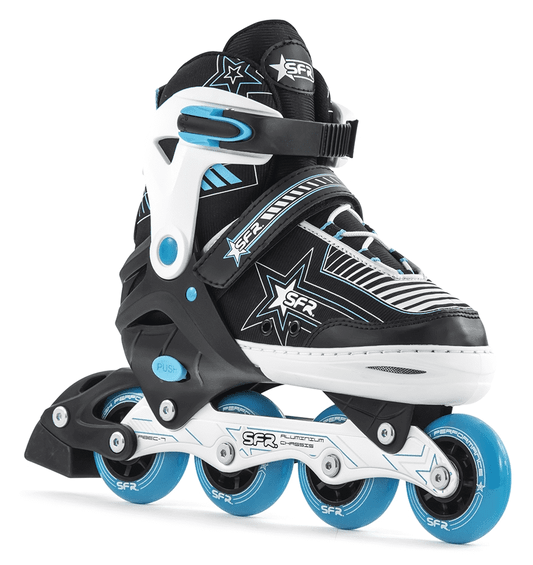 SFR Pulsar Adjustable Inline Skates Blue