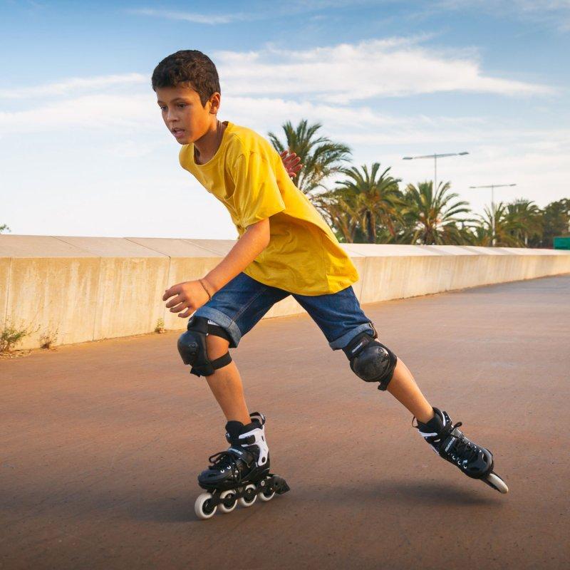 Powerslide Khaan Junior SQD Black Inline Skates