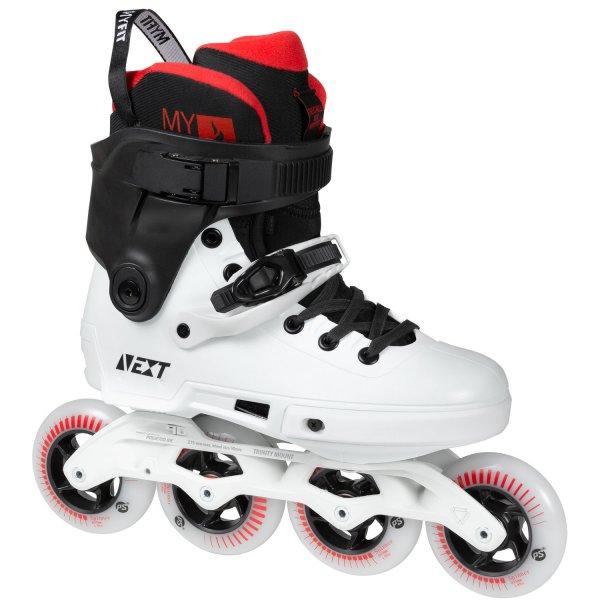 Powerslide Next Black White 90 Inline Skates