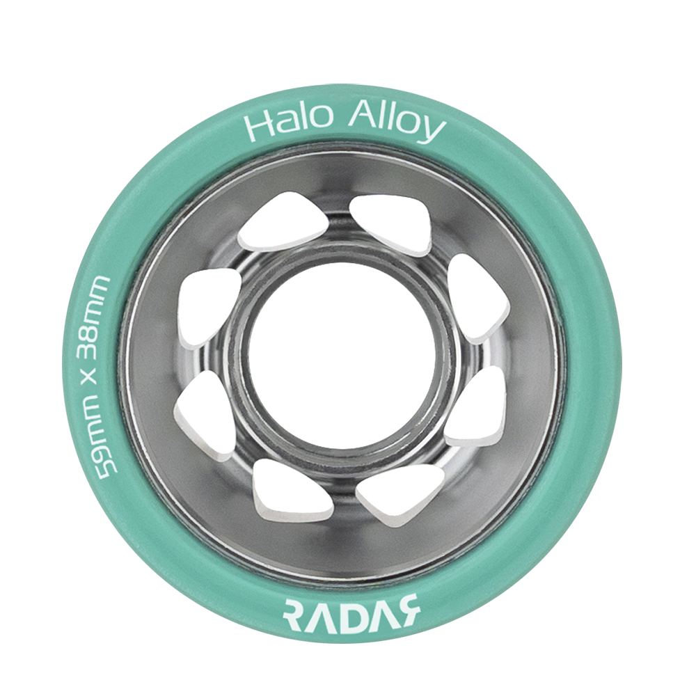 Radar Halo Alloy Wheels 59mm 4 Pack