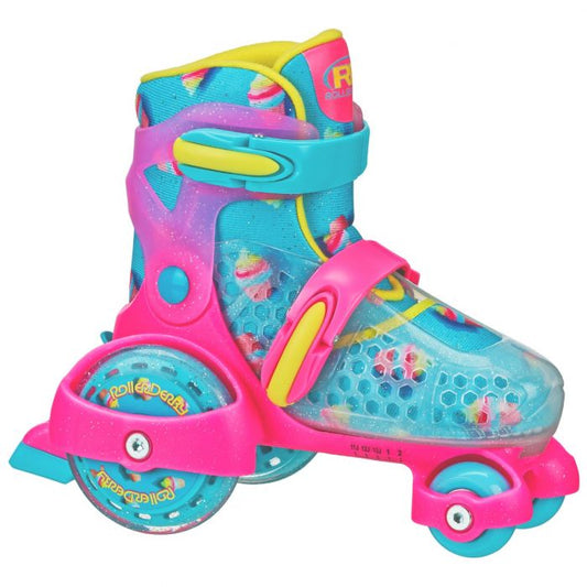 RDS Fun Roll Skate Girls Ice-cream Adjustable Roller Skates