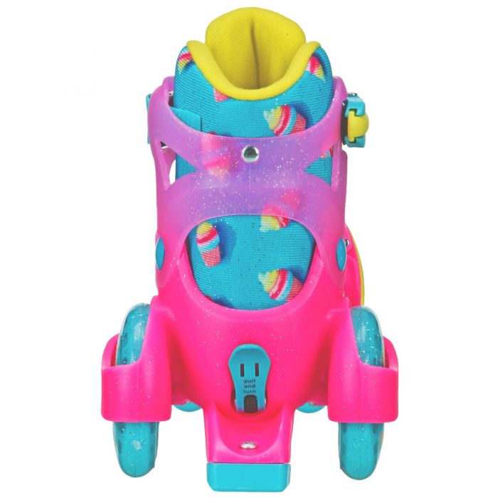 RDS Fun Roll Skate Girls Ice-cream Adjustable Roller Skates