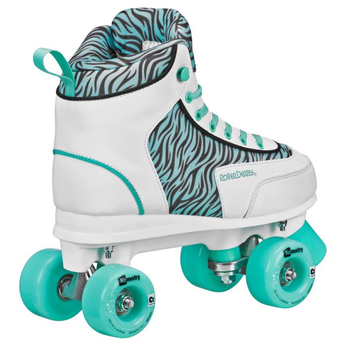 RDS Star 750 Sea Foam Zebra Roller Skates - US3