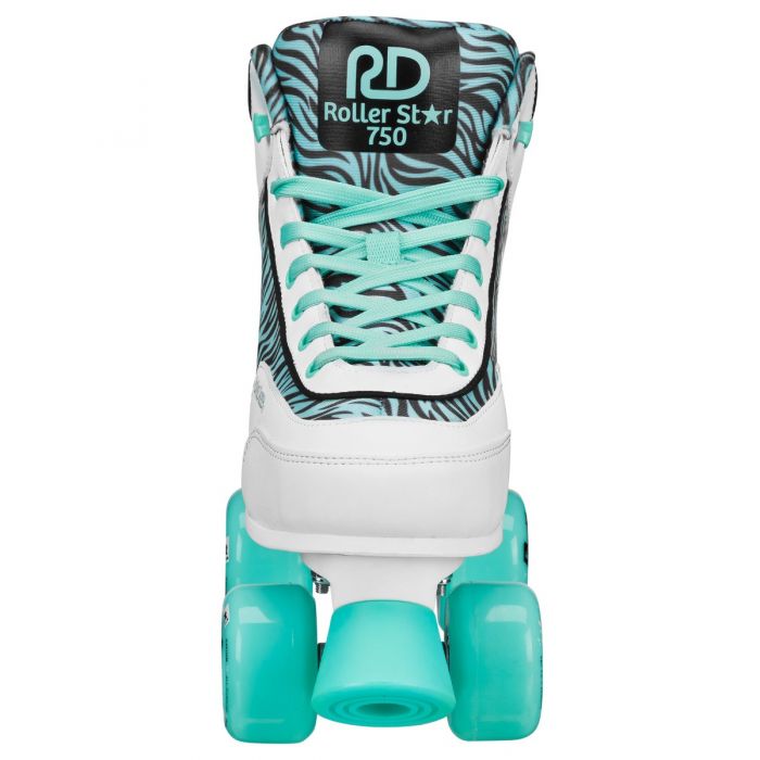 RDS Star 750 Sea Foam Zebra Roller Skates - US3