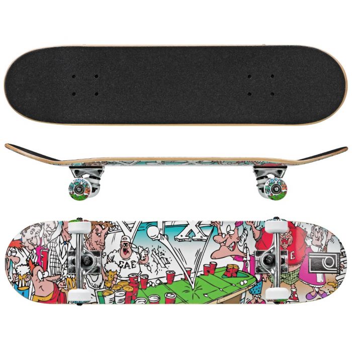 RDS Street 20 Series Skateboard FRAT HOUSE Complete