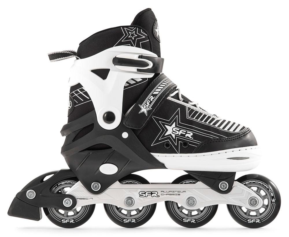 SFR Pulsar Adjustable Inline Skates Silver