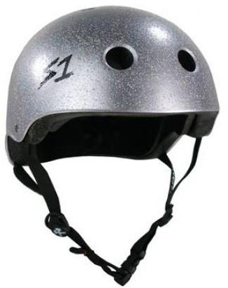 S1 Lifer Helmet Silver Glitter