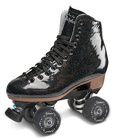 Suregrip Stardust Glitter Black Roller Skates - US9