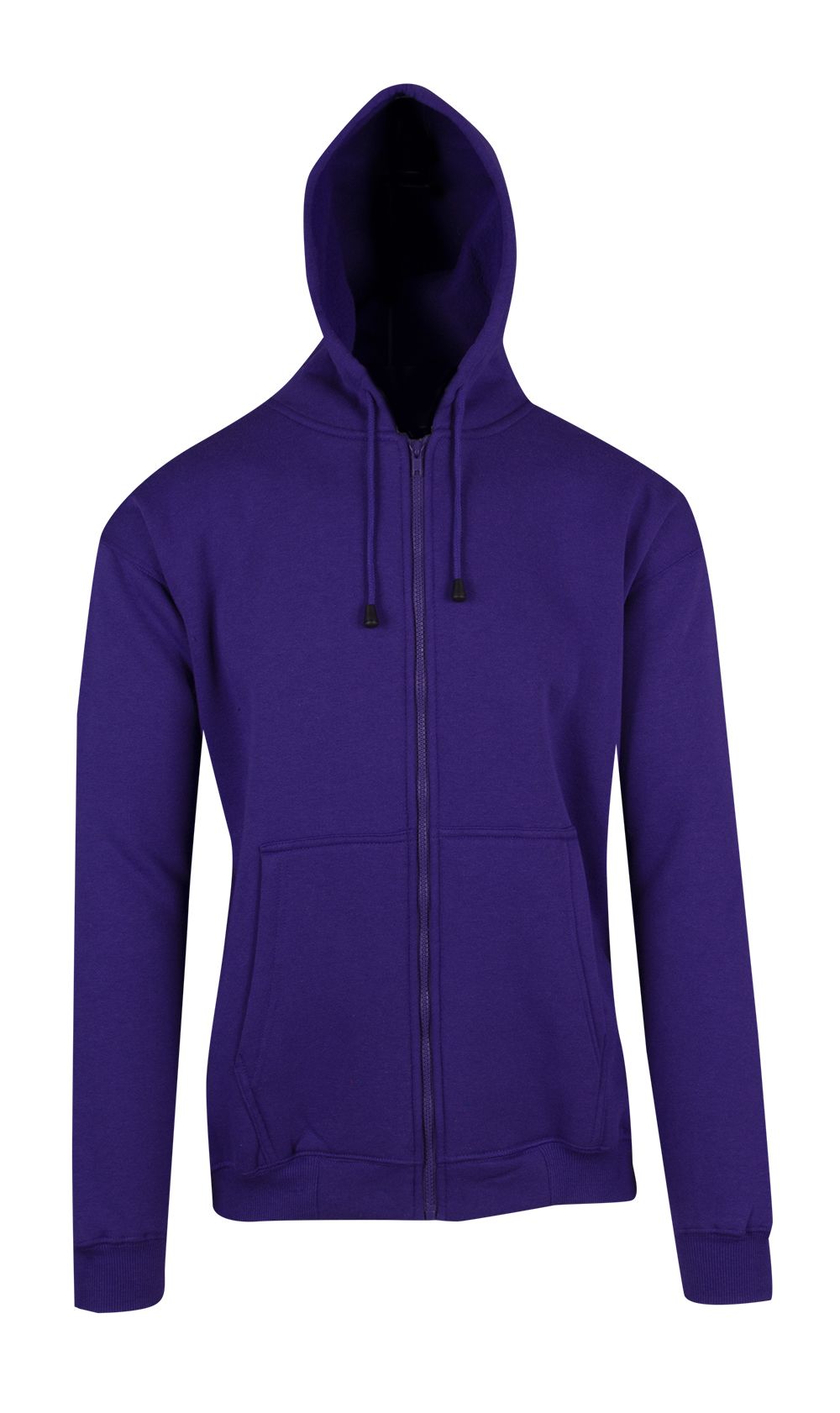 Zipped Hoodie - Purple